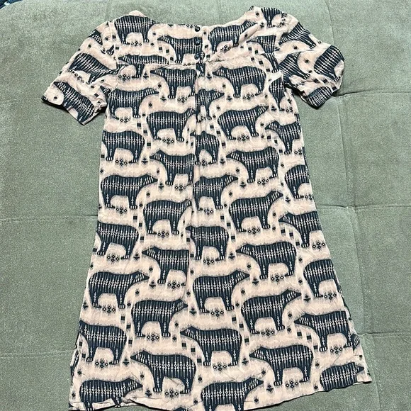 🐻🐻Anthropologie Maeve Zola Bear Dress 🐻🐻 - Picture 6 of 12